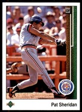 1989 Upper Deck Pat Sheridan Detroit Tigers #652B