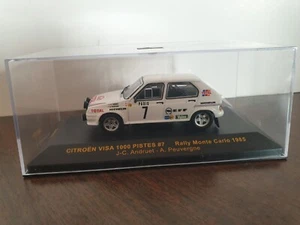 Modellino DIE CAST Ixo Citroen Visa 1000 Rally Monte Carlo 1985 1/43 REO27 - Foto 1 di 7