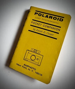 Vintage Polaroid Land Photography Pocket Companion by Joesph Cooper (NYC) - Picture 1 of 8