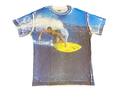 United Colors of Benetton Surfing Tee T Shirt Size L Made In Italy Vintage 90s - Image 1 of 4