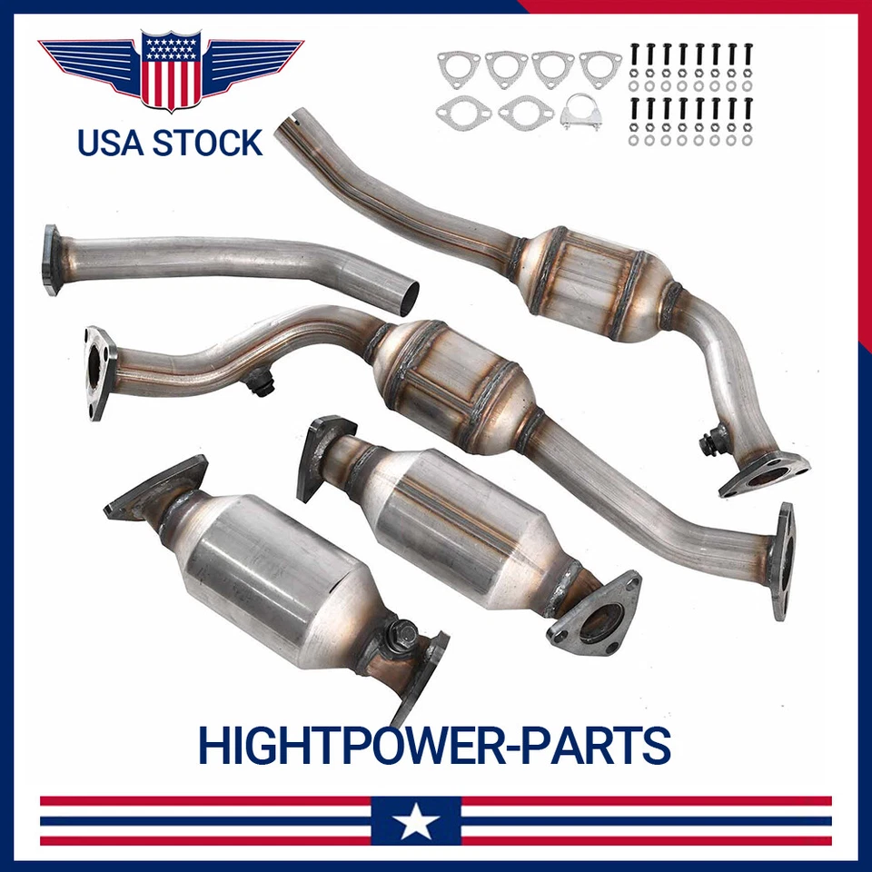 EPA For 2001-2004 NISSAN XTERRA FRONTIER 3.3L ALL CATALYTIC CONVERTER SET OF 4 - Image 1 of 4