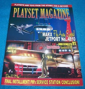 Playset Magazine #83,Marx Jetport + Service stations part 5 +Prehistoric sets - Picture 1 of 3