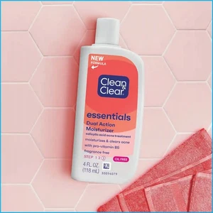 Crema hidratante de doble acción Clean & Clear Essentials 4 oz - Imagen 1 de 12