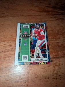 2025 Panini Score - Jaxson Dart #18 Draft Rookie Card - Bild 1 von 1