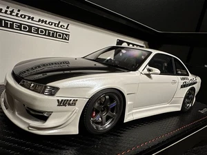 Ignition Model 1/18 Vertex S14 Silvia Pearl White Nissan w/Engine Box IG3081 JP - Picture 1 of 10