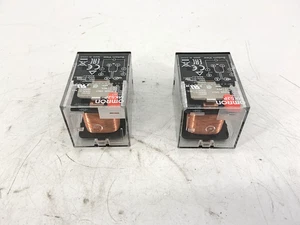 Lot of 2 New OMRON MKS2P-AC250 Relay 8-Pin 10A 250VAC 50/60HZ MKS2P - Picture 1 of 8