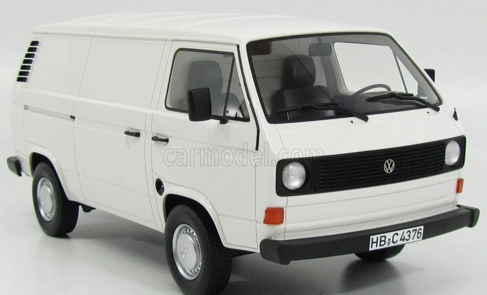 BoS 1:18 white 1979 VW T3a kasten van kastenwagen transporter - Image 1 of 4