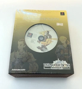 PS1 Final Fantasy Tactics Millennium Collection w/ Clock & Playing Cards UNUSED - Picture 1 of 24