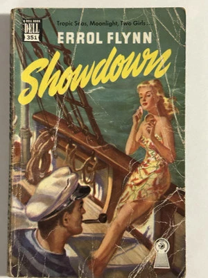 Showdown by Errol Flynn 1946 Dell Movie Star Vintage Paperback 351 Foto 1 de 2