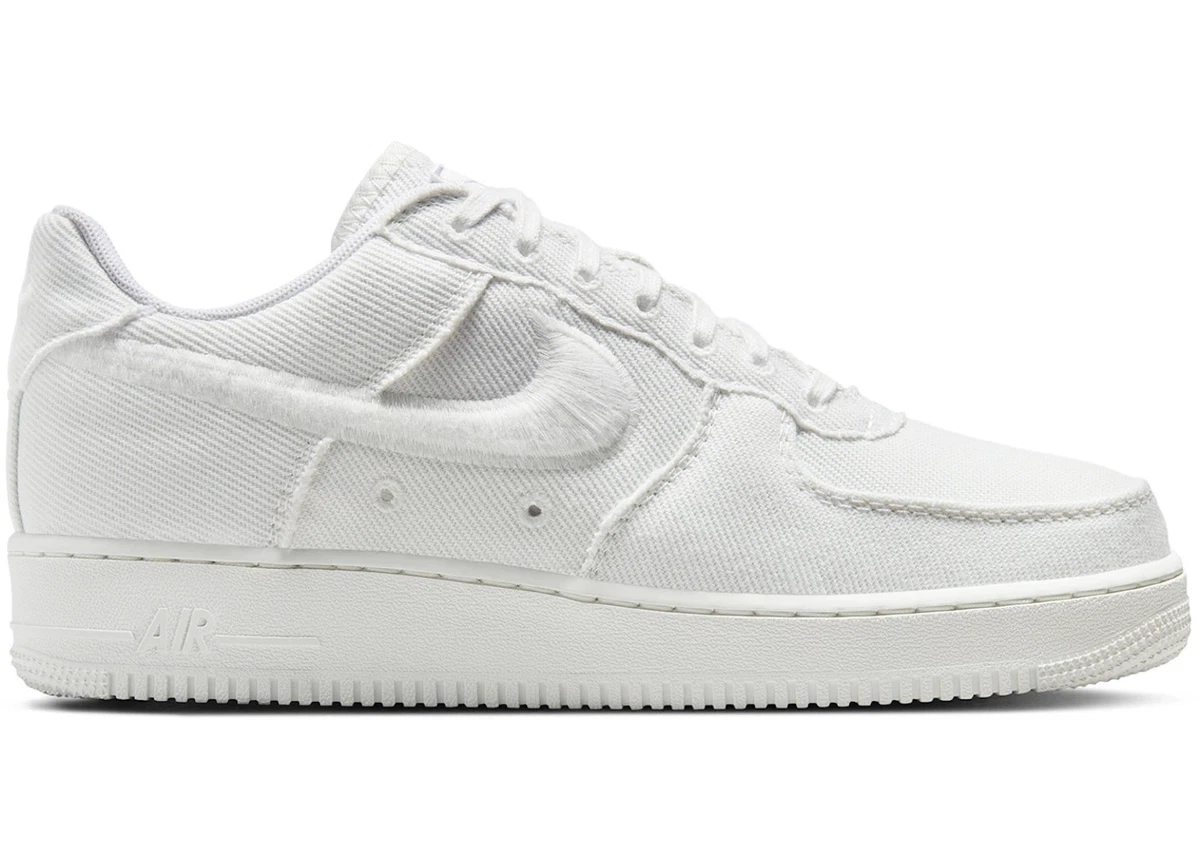 Nike Air Force 1 Canvas Low Triple White for Sale | Authenticity