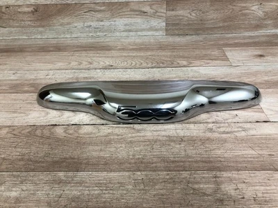 FIAT 500 OEM REAR TRUNK TAILGATE LID MOLDING HANDLE LATCH CHROME 2012-2017 2 - Image 1 of 4