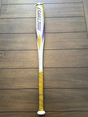Bate de softbol lanzamiento rápido Easton Amathyst -11 28 pulgadas 17 oz aleación ALX50 FP22AMY USSSA Foto 1 de 4
