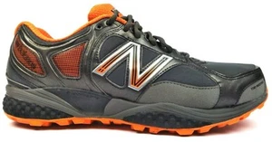 New Balance Women's Trail Running Shoes Grey Silver Orange Size 11.5 4E XWide - Picture 1 of 5