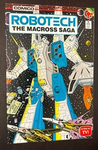 ROBOTECH THE MACROSS SAGA #5 (Comico Comics 1985) -- NM- - Picture 1 of 2