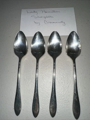 Cucharaditas Oneida Community Lady Hamilton Foto 1 de 4