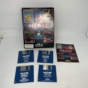 Amiga 500 Game MOVIE PREMIERE Boxed 4 Game Compilation Turtles Gremlins 2 - Picture 1 of 12