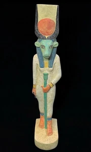 Ancient Egyptian Goddess Hathor Limestone Statue Egyptian Goddess of Love BC - Picture 1 of 9