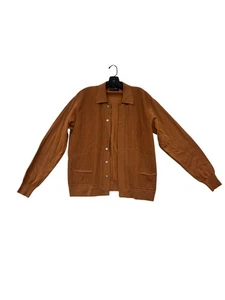 Vintage Enrico Rossi 100% Schurwolle Strickjacke Pullover Made In Italy #8361 - Bild 1 von 8