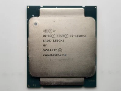 Intel® Xeon® Processor E5-1650 v3 15M Cache, 3.50 GHz SR20J LPV059 - Image 1 of 2