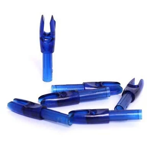 Arrow Nocks for ID .165 in / 4.2 mm Arrow Shaft, 12 Pack, Plastic Arrow Tails... - Picture 1 of 2