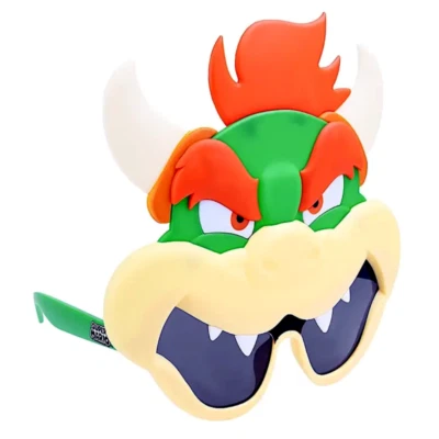 Nintendo Super Mario Bros Sunglasses Sun-Staches Character Bowser UV400 SG2826 - Image 1 of 3