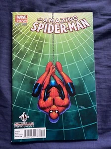 AMAZING SPIDER-MAN #1 (MARVEL 2014) FORBIDDEN PLANET VARIANT - BAGGED & BOARDED - Picture 1 of 2