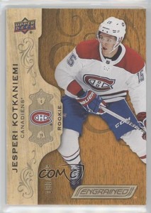 2018-19 Upper Deck Engrained Rookies /299 Jesperi Kotkaniemi #65 Rookie RC