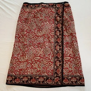 Falda Larga Roja 20W SAG HARBOR Bruja Alternativa Estilo Años 90 - Imagen 1 de 8