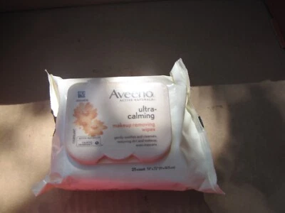 Toallitas desmaquillantes ultra calmantes Aveeno para piel sensible 25 unidades RARO DIFÍCIL DE ENCONTRAR Foto 1 de 2