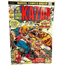 Ka-Zar #3 May 1974 Bronze Age Marvel Comic Book 02492 - Picture 1 of 8