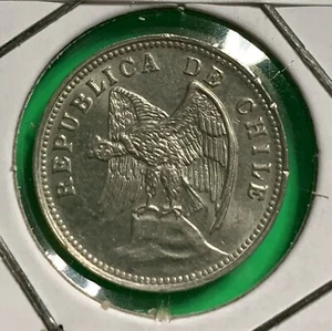 1938 Chile 5 Centavos Condor Coin KM#165 Copper-Nickel Bird 🇨🇱 Bulk Discount! - Picture 1 of 3
