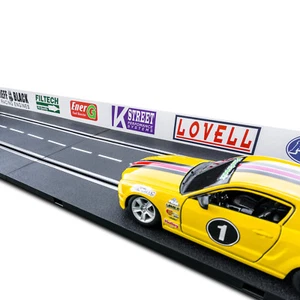 NEW 1/24 Slot Car Guard Rails Set - Sponsor FITS: Carrera, SCALEXTRIC Guard Rail - Picture 1 of 8