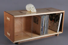 Custom Single Bookcase Record  Storage Shelf Cherry Maple Walnut Mid Century