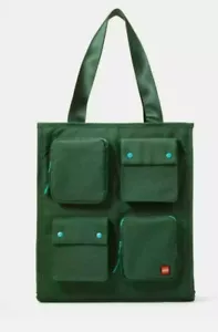 New LEGO Collection x Target Weekender Tote Utility Pocket Bag Army Green Zipper - Picture 1 of 3