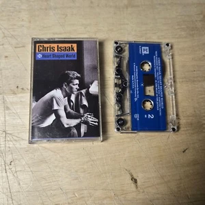 Heart Shaped World by Chris Isaak Cassette Tape 1989 Reprise - Bild 1 von 2