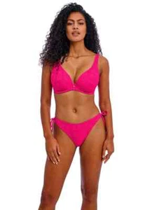 New Freya Nomad Nights High Apex Bikini Top ONLY - Fuchsia - 32FF - Picture 1 of 2