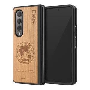 National Geographic Nature Wood Case Cover Skin for Samsung Galaxy Z FOLD 4 - Imagen 1 de 8
