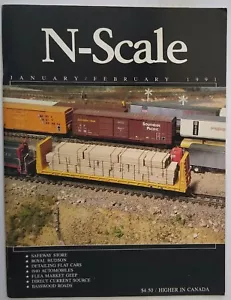 N-Scale Magazine January February 1991 Railroading Modeling - Picture 1 of 2