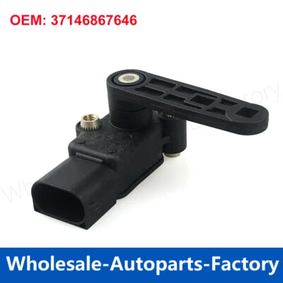 37146867646 Sensor de nivel de altura de suspensión para BMW I3 X1 X2 X3 X4 X5 X6 X73 371 Foto 1 de 4