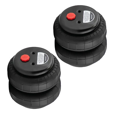 2x Heavy Duty Air Spring 2500lb 1/2"npt Port Sospensioni Pneumatiche Molla Borsa - Image 1 of 4