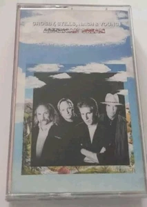Crosby Stills Nash and Young American Dream Cassette Tape - 1988 - Picture 1 of 2