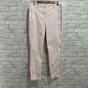J Jill Pants Womens 10 Tall Pink Live-In Chino Straight Cotton Blend Stretch - Picture 1 of 16