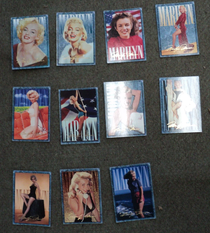 11 Marilyn Monroe Trading Cards - Group #2 Foto 1 de 1