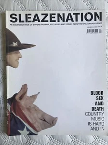 SLEAZENATION april 2001 volume 4 issue 03. Blood sex and death - Foto 1 di 11