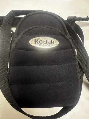Kodak Gear Camera Bag Pouch Black With Strap And Double Zipper Compartment - Image 1 of 4
