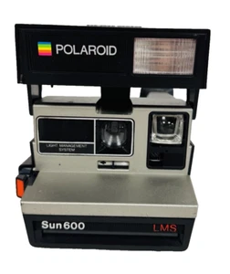 Cámara instantánea vintage Polaroid Sun 600 LMS - sin probar - Imagen 1 de 7
