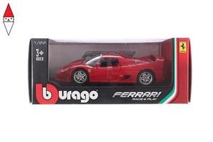 MODELLINO BBURAGO FERRARI F50 1/24 ROSSA - Foto 1 di 3