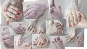 Tutorial bambola arte tessuto ""All About Hands"" di Sharon Mitchell - Foto 1 di 10