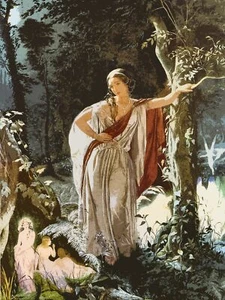 Decoration Poster.Home wall art.Room design.Fairy Lesbians.Exotic decor.9176 - Picture 1 of 1