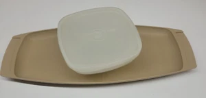 Tupperware Chip und Dip Snack Serviertablett 3 Stück Vintage 771-2 - Bild 1 von 4